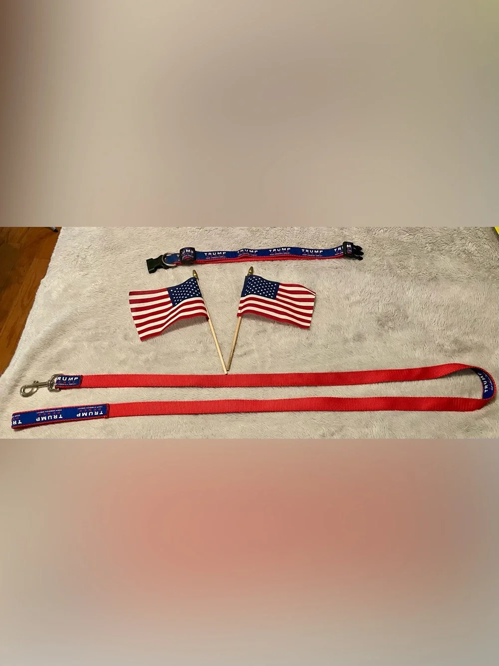 Trump Pence “Keep America Great!” Dog Leash & Collar Set